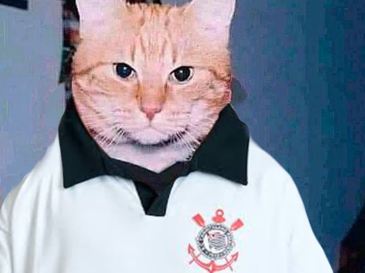 Camisa nova do Corinthians para o noivo